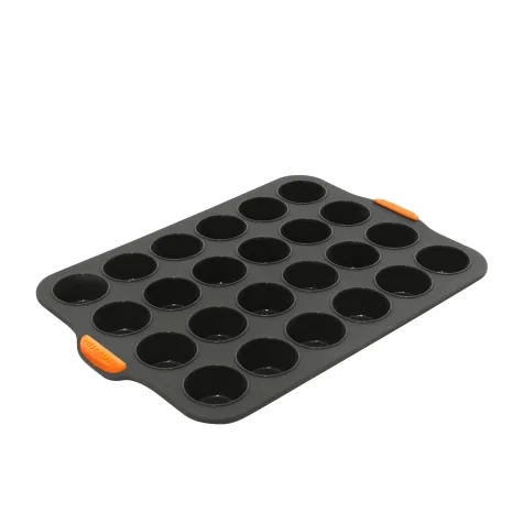 Bakemaster Silicone Mini Muffin Pan 24 Cup Image 1