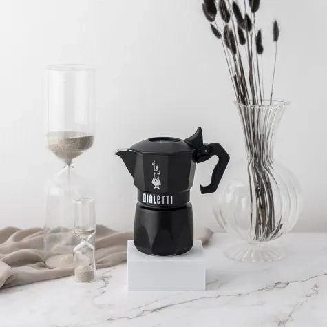 Bialetti Brikka Exclusive Espresso Maker 2 Cup Black Image 2