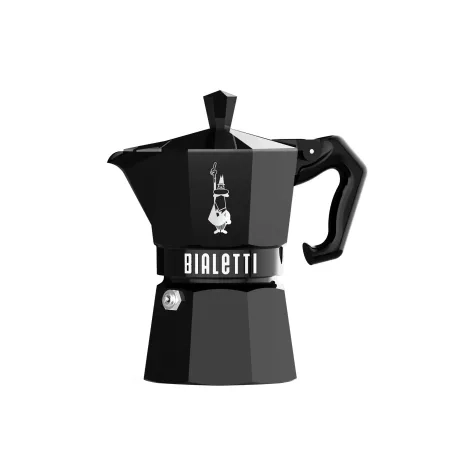 Bialetti Moka Exclusive Stovetop Expresso Maker 3 Cup Black Image 1