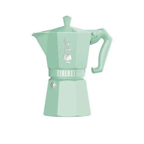 Bialetti Moka Exclusive Stovetop Expresso Maker 6 Cup Green Image 1