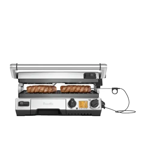 Breville The Smart Grill Pro Brushed Stainless Steel Image 2
