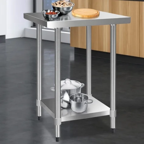 Cefito 430 Stainless Steel Kitchen Bench 61cm Image 2