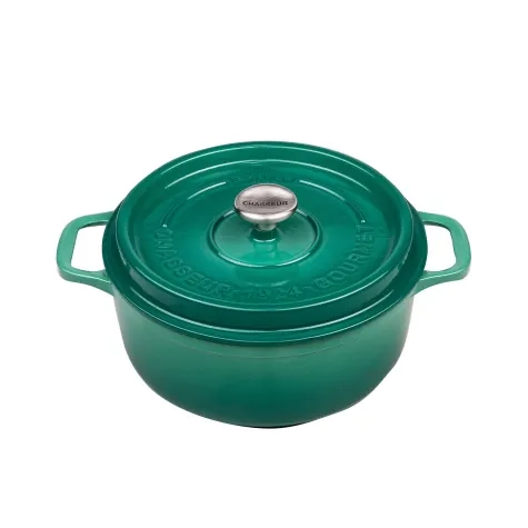 Chasseur Gourmet Round French Oven 28cm - 6.1L Jade Image 1