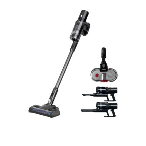 Devanti Cordless Handheld Vacuum Cleaner Mop Head Stick Grey Image 1