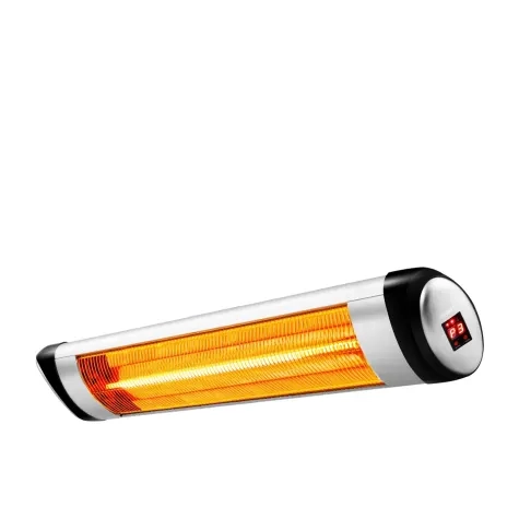 Devanti Infrared Indoor Outdoor Radiant Strip Heater 1500W Silver Image 1