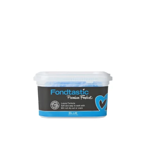 Fondtastic Premium Fondant Blue 250g Image 1