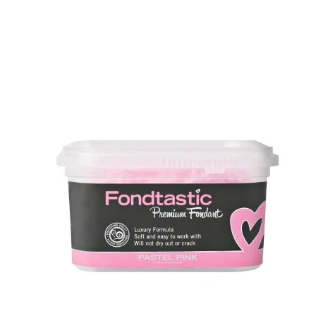 Fondtastic Premium Fondant Pastel Pink 250g Image 1