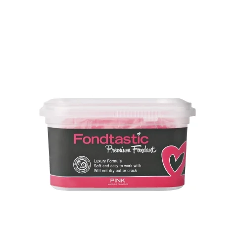Fondtastic Premium Fondant Pink 250g Image 1