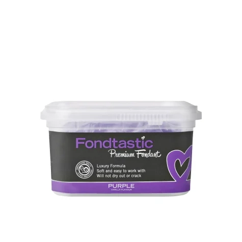 Fondtastic Premium Fondant Purple 250g Image 1