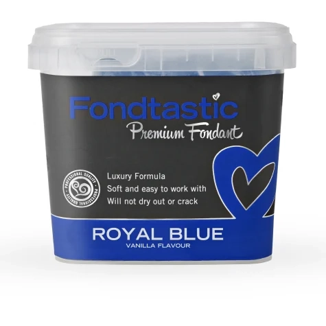 Fondtastic Premium Fondant Royal Blue 1kg Image 1