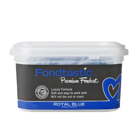 Fondtastic Premium Fondant Royal Blue 250g Image 1
