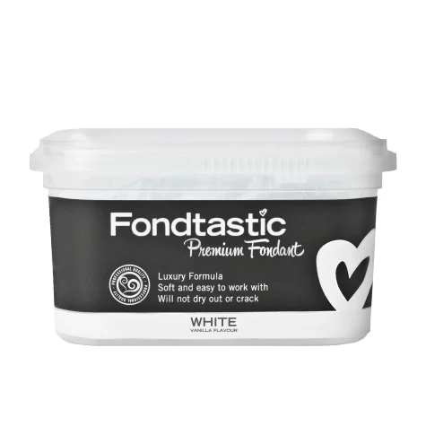 Fondtastic Premium Fondant White 250g Image 1