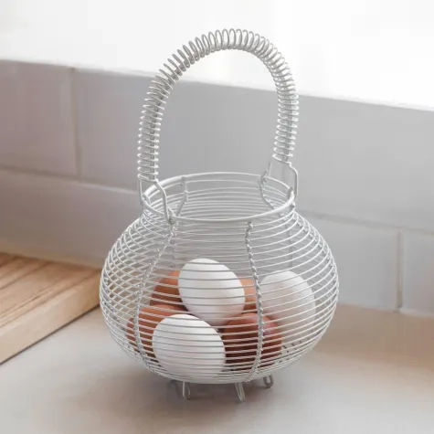 Garden Trading Egg Basket Chalk Image 2
