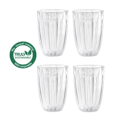 Guzzini Dolcevita Tumblers .5L Set of 4 Mother of Pearl Image 1