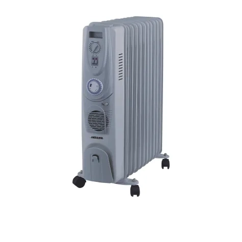 Heller 11 Fin Oil Heater with Timer and Fan 2400W Image 1