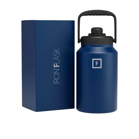 Iron Flask Bottle with Spout Lid 3.8L Twilight Blue Image 1