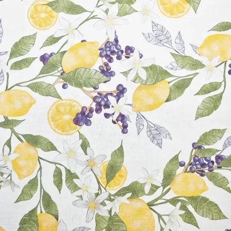 J.Elliot Home Lemon Table Runner 40x180cm Multicolour Image 2