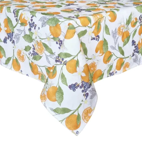 J Elliot Home Orange Tablecloth 150x250cm Image 1
