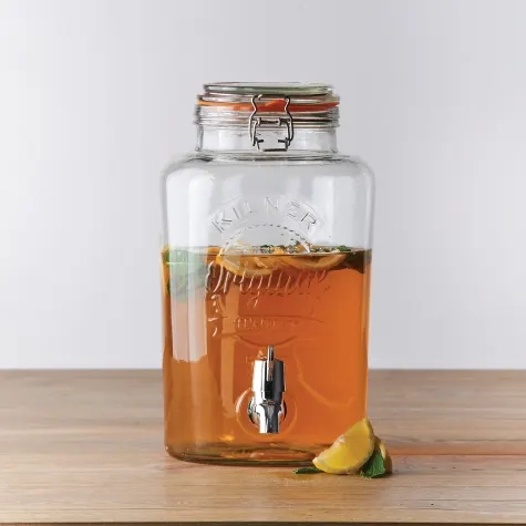 Kilner Round Drink Dispenser Jar with Dispensing Tap 5L Image 2
