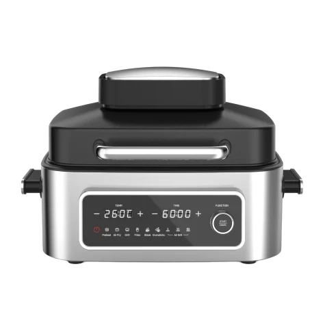 Kitchen Couture Top Loading Digital Air Fryer 6L Silver Image 1