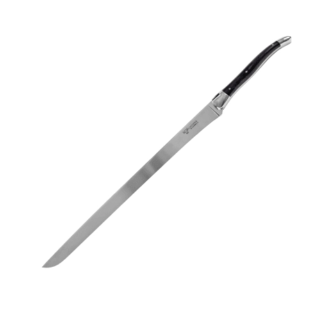 Laguiole en Aubrac Ham Knife 30cm Buffalo Horn Image 1