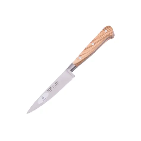 Laguiole en Aubrac Paring Knife 10cm Olive Wood Image 1