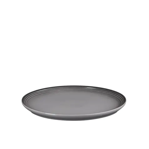 Le Creuset Stoneware Coupe Salad Plate 22cm Flint Image 1