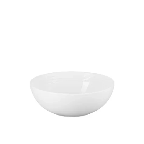 Le Creuset Stoneware Serving Bowl 24cm White Image 1