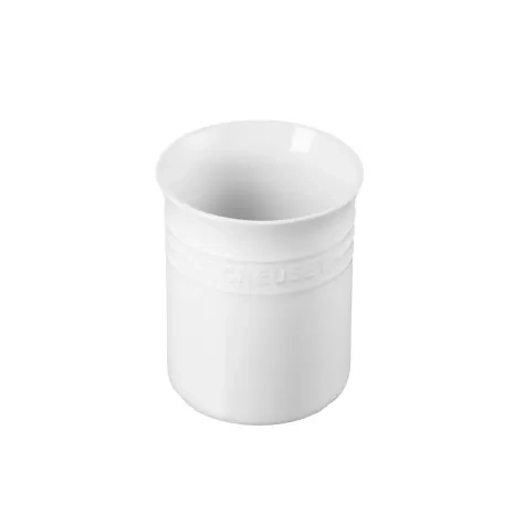 Le Creuset Stoneware Small Utensil Jar White Image 2