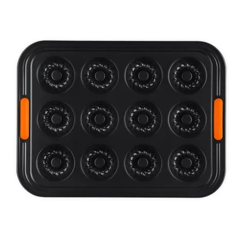 Le Creuset Toughened Non Stick 12 Cup Tube Tray 40x30cm Image 1