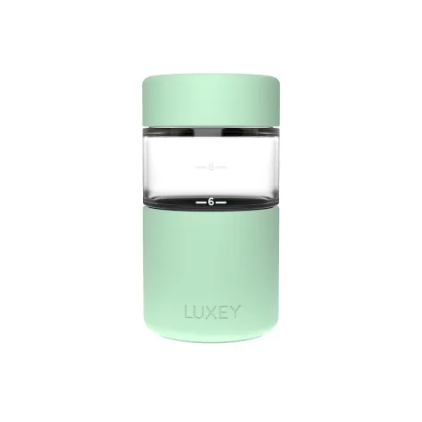 Luxey Cup OriginalLUX Glass Coffee Cup 355ml (12oz) Gelato Green Image 1