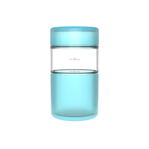Luxey Cup OriginalLUX Glass Cup 355ml 12oz Transparent Blue Image 1
