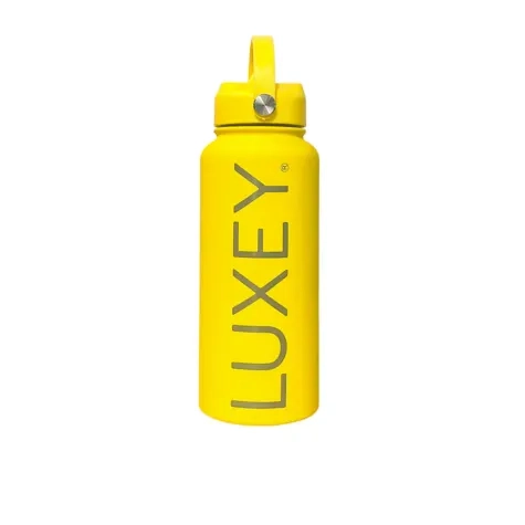 Luxey Cup Water Bottle 1L Buttercup Yellow Image 2
