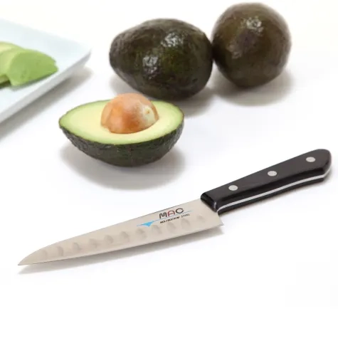 MAC Chef Series Chef's Knife with Granton Edge 20cm Image 2