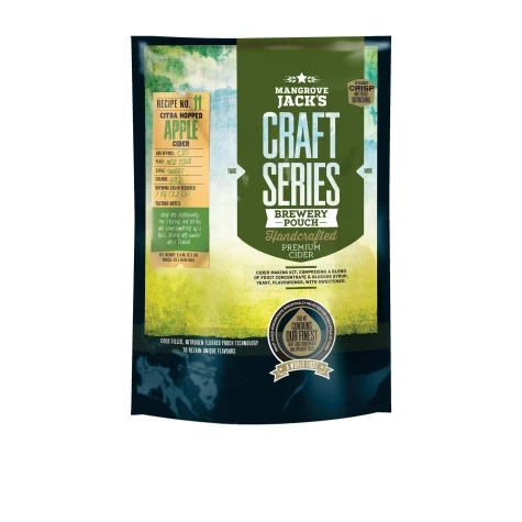 Mangrove Jack's Craft Series Brewery Pouch Dry Hopped Apple Cider Image 1