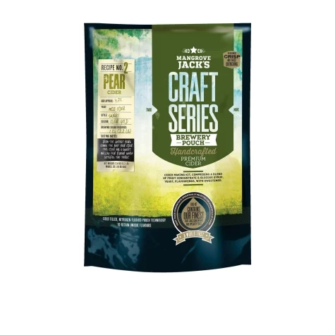Mangrove Jack's Craft Series Brewery Pouch Pear Cider Image 1