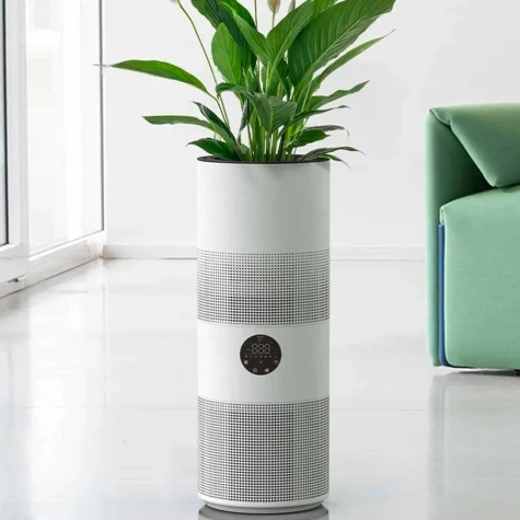 MyGenie Tower Air Purifier with Planter and Wi-Fi CADR 200m3/h White Image 2
