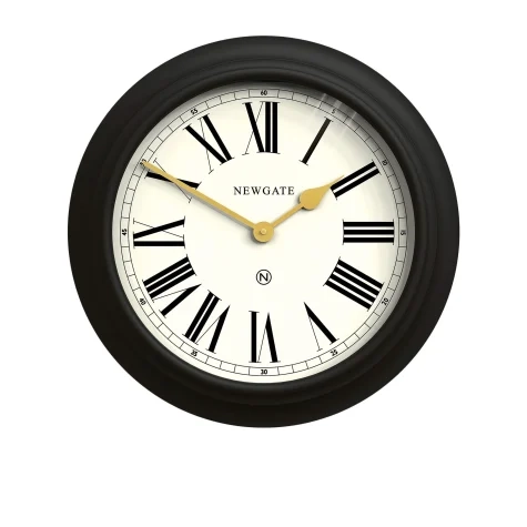 Newgate Chocolate Shop Wall Clock Silicone 50cm Black Image 1