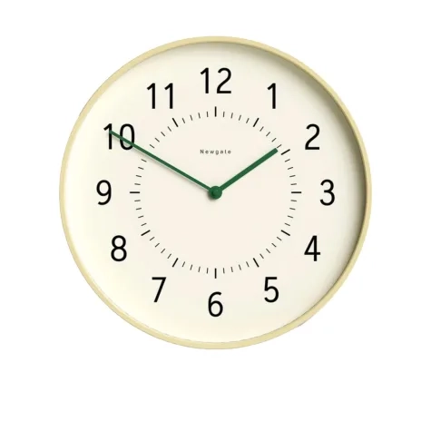 Newgate Monopoly Plywood Wall Clock with Green Hands 40.5cm Image 1