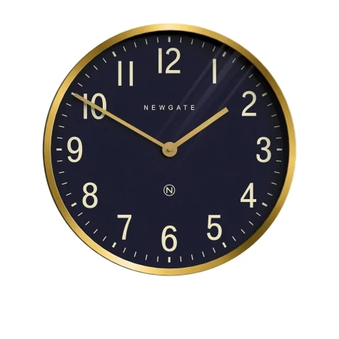 Newgate Mr Edwards Wall Clock Radial 45cm Brass Image 1
