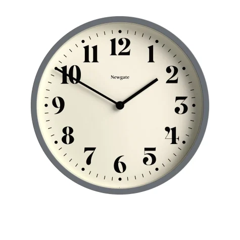 Newgate Number Four Wall Clock 30cm Matte French Navy Image 1