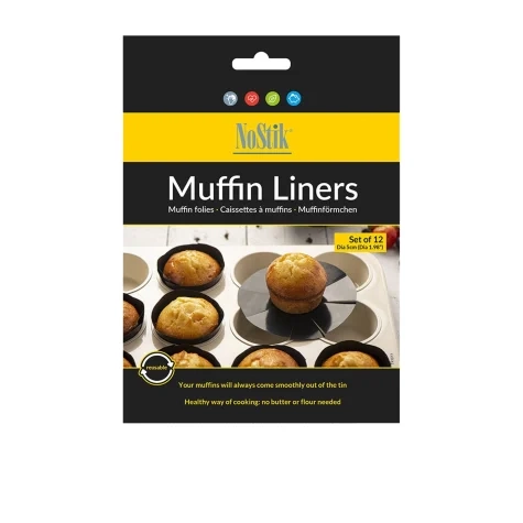 NoStik Muffin Liner 5 cm Set of 12 Image 1