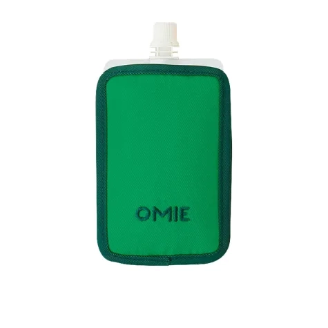 Omie Freezable Food Pouch Green Image 2