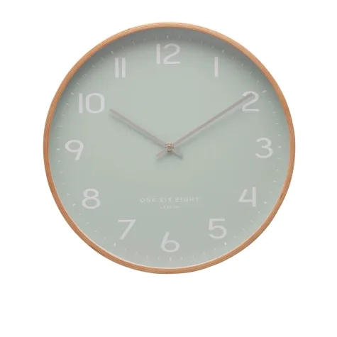 One Six Eight London Olivia Wall Clock 53cm Aqua Image 1