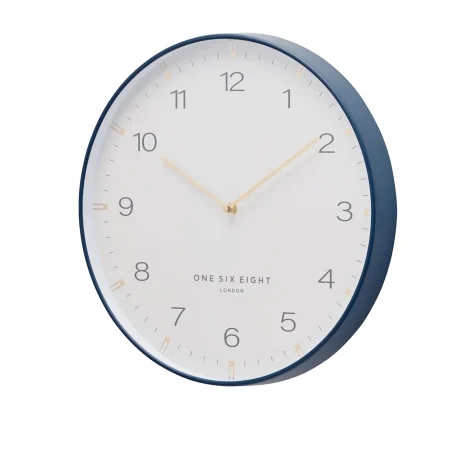 One Six Eight London Sienna Wall Clock 40cm White Image 2