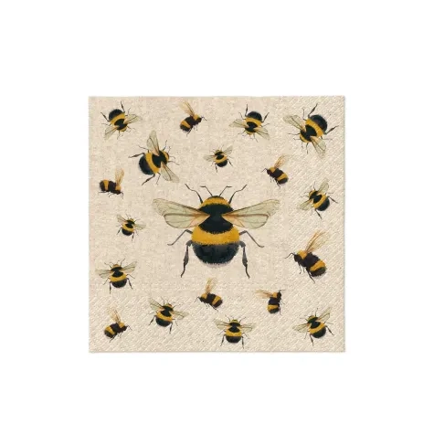 PAW Everyday 3ply Napkin 20pk We Care Dancing Bees Image 1