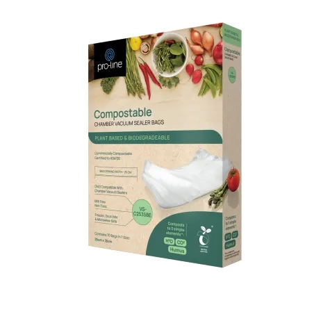 Pro-line Compostable Chamber Bags 25x35cm 70pk Image 1