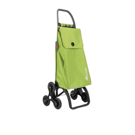Rolser Akanto MF 6 Wheel Shopping Trolley Lime Image 2
