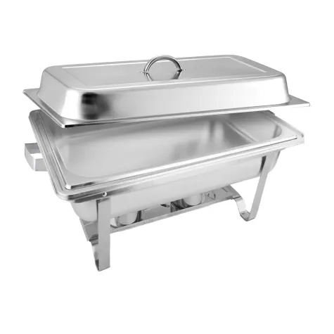 Soga Rectangular Stainless Steel Full Size Chafing Dish Image 1