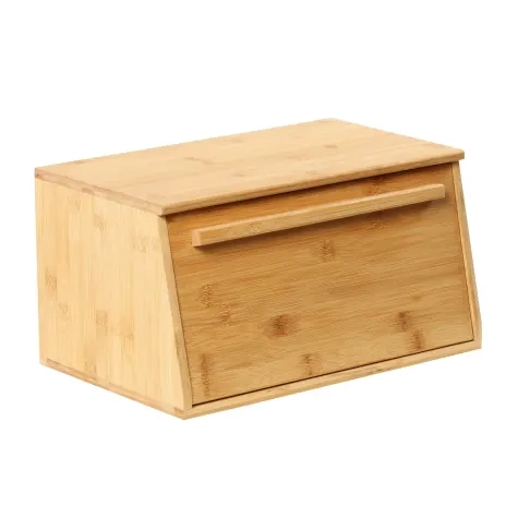 Sherwood Bamboo Bread Box with Lid Image 1